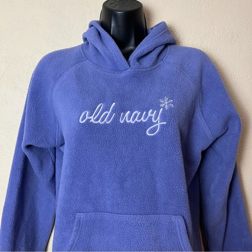 Old‎ navy girl long sleeve purple hoodie sweatshirt size 16